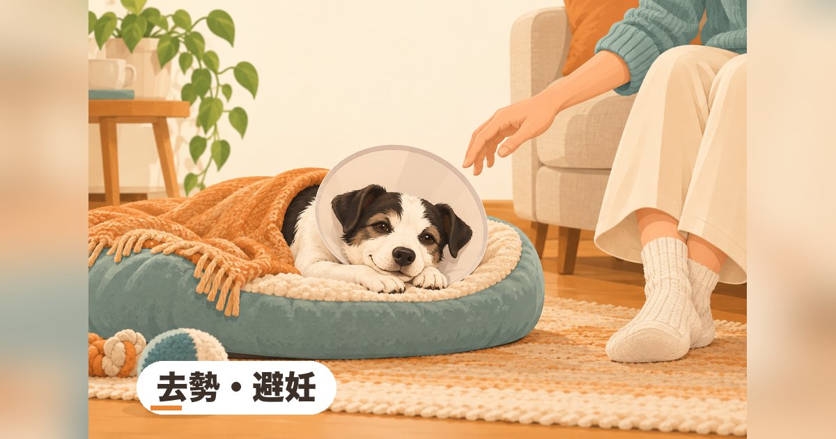 去勢・避妊｜犬と猫の去勢・避妊手術：時期・メリット・デメリットを獣医師が解説